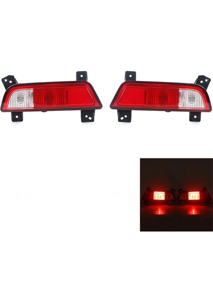 Araba Sağ Arka Tampon Sis Lambası Park Uyarı Reflektörü Arka Lambalar Fren Lambası Için Jac T8 Pikap 2019-2022 (Yurt Dışından) indirimleri