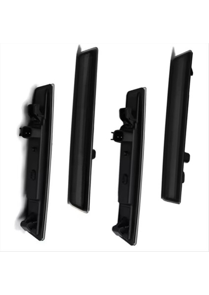 Dodge Challenger Için 2015-2022 Lens LED Yan Işaretçi Lambası Amber Ön Kırmızı Arka Yan Çamurluk Reflektör Işıkları (Yurt Dışından) indirimleri