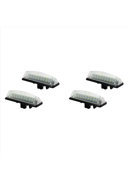 Lexus Için 4x IS300 IS200 LS430 LED Plaka Işıkları Lambalar Doğrudan Fit Beyaz (Yurt Dışından)