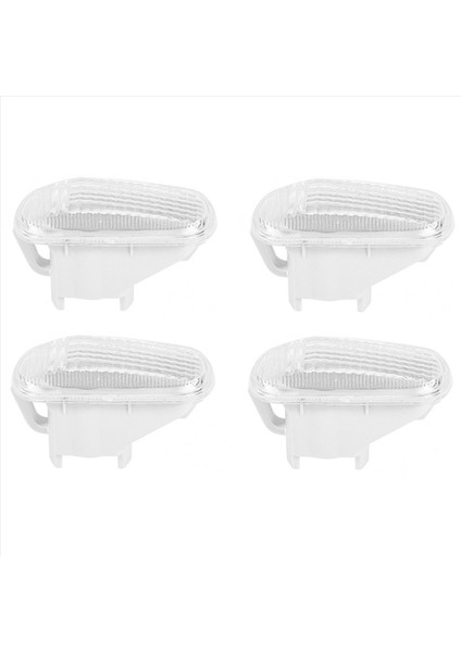4pc Araba Yan Dökme Sinyal Işık Lambası Gölge Kapak Gövdesi Honda Civic Için Uygun 2002-2005 34301-S5H-T02 (Yurt Dışından)