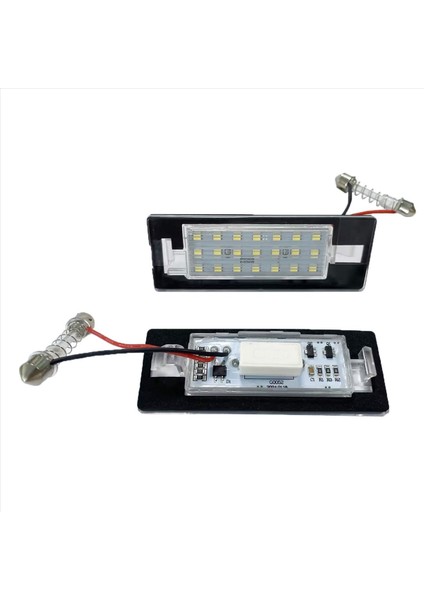 1paır LED Plaka Fiat Panda Mk3 169 2003-2012 Mk4 319 2011- 71734797 71771501 (Yurt Dışından) modelleri