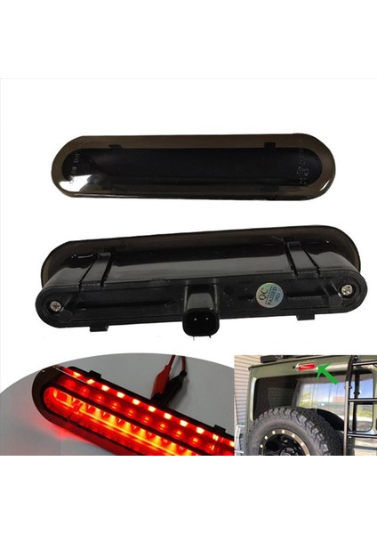Suzuki Jimny Için 2x Merkezi Yüksek Montajlı Durdur Uyarı Lambası JB64 JB74 2019-2021 Black Shell Kırmızı Işık (Yurt Dışından) modelleri