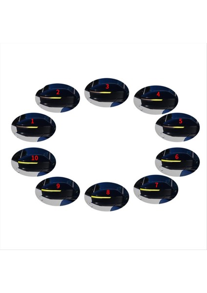 Toyota Prius 60 Serisi 2023 Gündüz Çalışan Işık Dinamik Gösterge Eşleme Açık Sarı Işık (Yurt Dışından) fırsatları