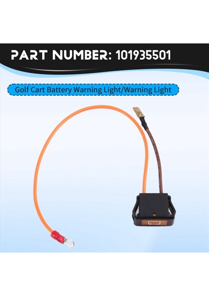 Golf Sepeti Pil Uyarı Işığı/uyarı Işığı Kulüp Araba Ds 1995-UP 101935501 (Yurt Dışından) fırsatları