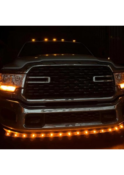 9 LED Araç Kabi Çatı Isisteri Kamyon Suv LED Dc 12V Siyah Füme Lens Amber Lamba Araç Harici Işıklar (Yurt Dışından) modelleri