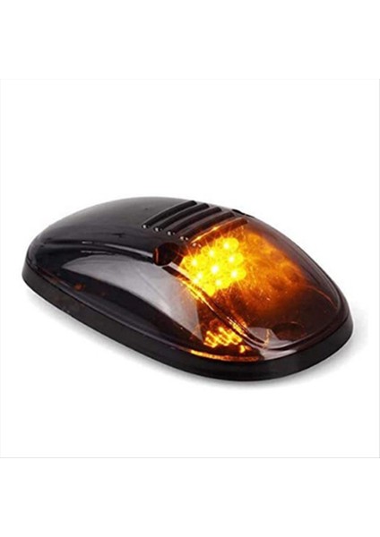 9 LED Araç Kabi Çatı Isisteri Kamyon Suv LED Dc 12V Siyah Füme Lens Amber Lamba Araç Harici Işıklar (Yurt Dışından) fırsatları