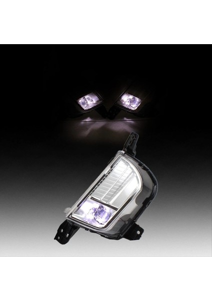 1 Adet Ön Tampon LED LED Sis Lambası Lambaları Ford Edge 2019-2024 Sol Taraf PKT4B-15B243-AD (Yurt Dışından) modelleri