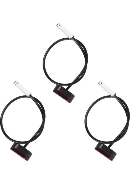 3x Arka Kuyruk Lambası Durma Işığı Xiaomi Mijia M365 M187 Elektrikli Scooter (Yurt Dışından)