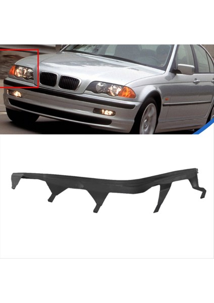Araba Ön Üst Far Kapağı Sızdırmazlık Şeridi 63126921860 Bmw E46 4 Kapı 2002-2005 Sağ (Yurt Dışından) fırsatları