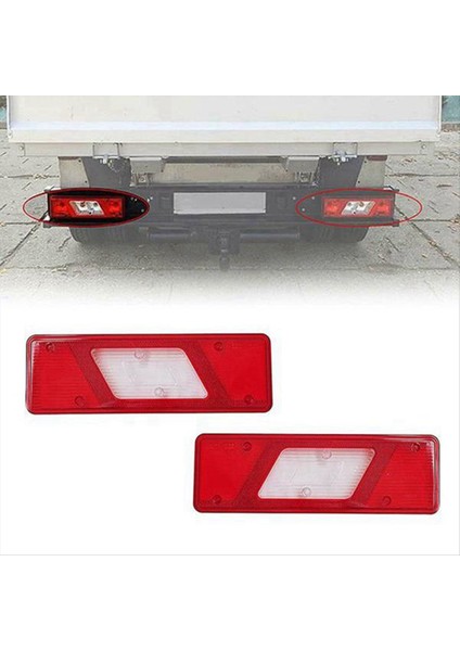 1 Çift Pikap Kuyruk Işık Kapağı Kuyruk Işık Kapağı Ford Transit Mk8 Kamyon 14-20 (Yurt Dışından) fırsatları