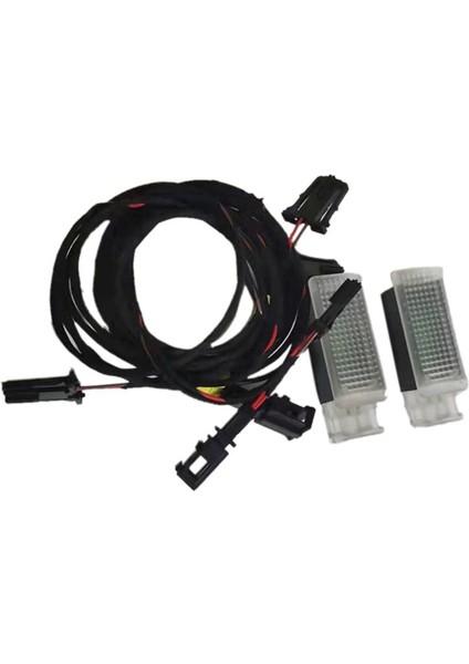 1setli LED Footway Hafif Ayak Lambası Passat 3g B8 Golf Için Kablo Teli Kablo Demeti ile 7 Mk7 Tiguan 2017 5GG947409 (Yurt Dışından)