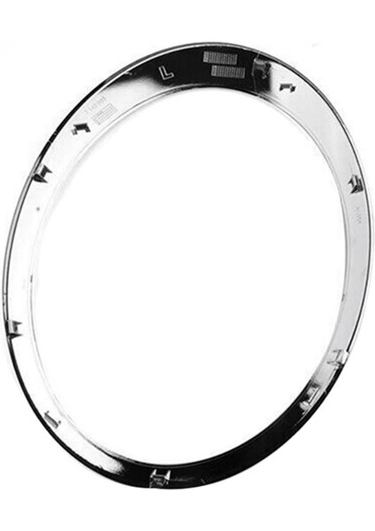 2014-2019 Mini Cooper S F55 F56 F57 Için Sol Krom Far Döşeme Halkası Dekoru (Yurt Dışından)