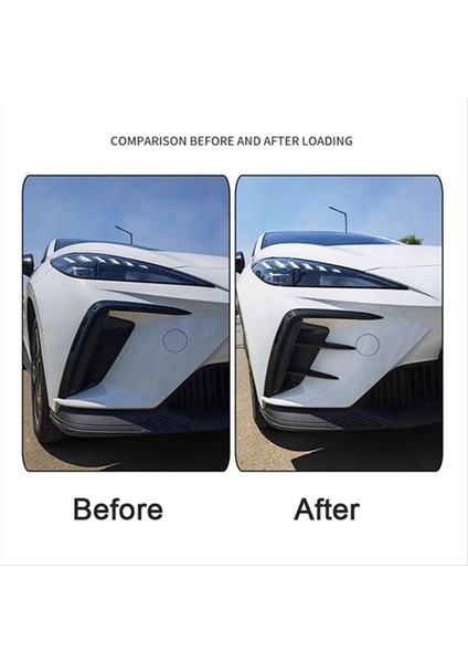 Araba Ön Tampon Soyucu Yan Hava Havalandırma Trim Kapak Mg 4 Mg4 Ev Mulan 2023 Aksesuarlar (Yurt Dışından) modelleri