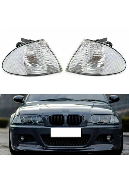 2x Çift Park Sinyal Köşe Işaretleyici Işıkları Lambalar Bmw 3 Serisi E46 1999-2001 Sedan Vagonu 63136902765 63136902766 (Yurt Dışından) fırsatları