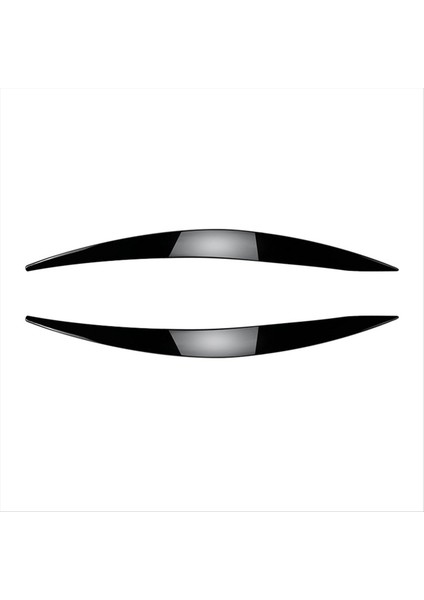 Araba Parlatıcı Siyah Far Lambası Kaşları Ford Focus Mk4 2019-2021 Araç Göz Kapakları Kapakları (Yurt Dışından)