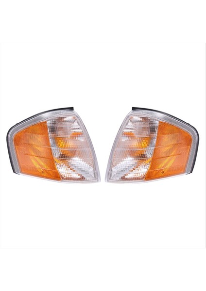 1paır Ön Köşe Işık Dönüş Sinyal Lambası Mercedes Benz C Sınıfı W202 C230 C280 1994-2000 A2028261143 A2028261243 (Yurt Dışından)