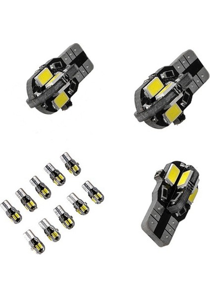 Araç Iç Ampul Genişliği Işık Plakası Işık Park Etme Işığı Otomatik Sinyal Işığı T10 5630 8smd 6000K (Yurt Dışından) fırsatları