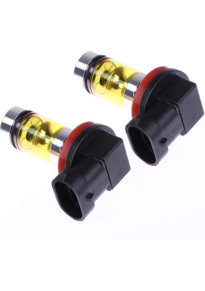 4 x Yüksek Güçlü LED Işıklar 100W H8 H11 Sarı Sis Far 2828 20LED Far Lambası (Yurt Dışından) modelleri