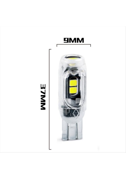 LED Direksiyon Ampul Loser Plakası Işığı T10 2835 3030 5smd LED Vurgu 5W5 Polar Decodating Flaş Genişlik Lambası (Yurt Dışından) modelleri