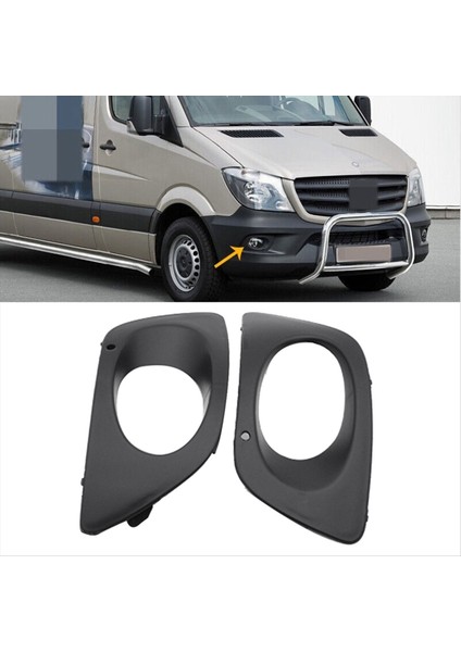Araba Ön Tampon Sis Lambası Trim Çerçeve A90688503539B51 Mercedes-Benz Sprinter Için W906 2006-2016 Izgara Sis Lamba Kapağı (Yurt Dışından) fiyatları