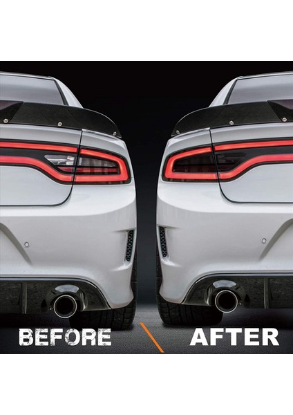 Dodge Charger 2015-2020 Için 8x Araba Dumanı Kuyruk Işığı Tonu Kiti (Yurt Dışından) indirimleri