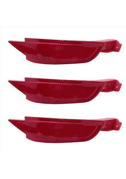 3x Araba Tamponu Sağ Arka Lamba Sisi Ford Fiesta Mk7 2008-2012 Için (Yurt Dışından)
