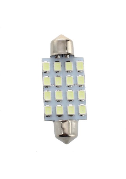4 Lamba Ampul 16 Smd LED Beyaz 42MM Araba Kubbesi Festoon (Yurt Dışından) fırsatları