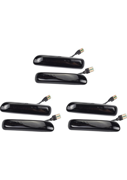 3x Araba Füme LED Dinamik Yan Işaretleyici Işık Dönüş Sinyali Yanıp Söner Bmw 3 Serisi E46 COUPE1997-2001 (Yurt Dışından)