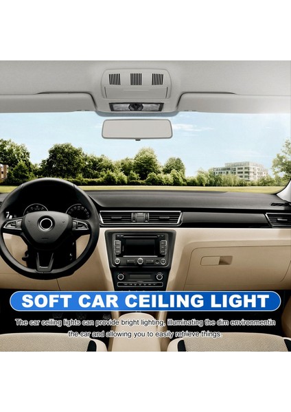 Araba Arka Çatı Okuma Işığı ile 6Q0947291 Vw Polo 9n Touran 02-10 Koltuk Leon Altea Dome Işık Tavan Lambası (Yurt Dışından) modelleri