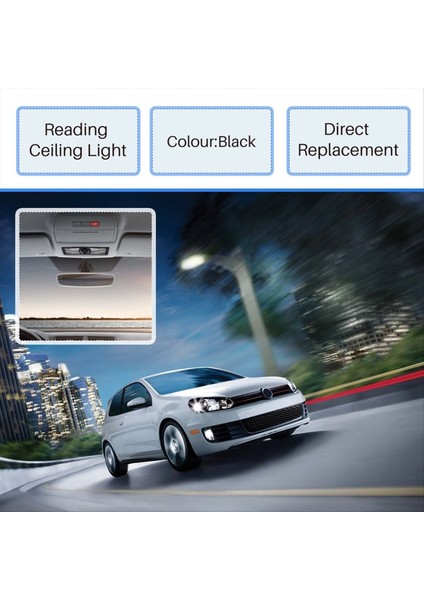 Araba Arka Çatı Okuma Işığı ile 6Q0947291 Vw Polo 9n Touran 02-10 Koltuk Leon Altea Dome Işık Tavan Lambası (Yurt Dışından) fırsatları