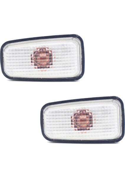 Citroen Saxo Fiat Peugeot Için Araba Yan Marker Işık Çamurluk Işık Tekrarlayıcı Lamba Göstergesi 106 306 406 806 108 (Yurt Dışından)