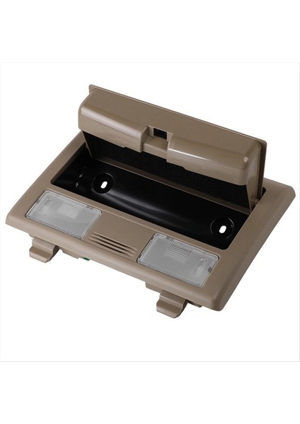 Bej Çatı Konsolu Okuma Işıkları Gözlükleri Case 81260-0K020-E1 Toyota Hilux Fortuner 2005-2015 Dome Lambası 812600K020 (Yurt Dışından)