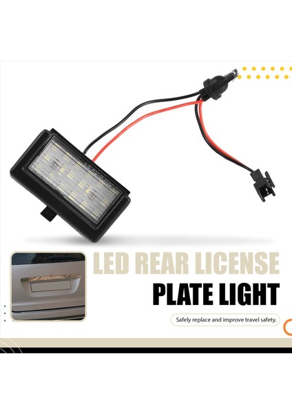 Benz ml W164 2009-2011 Için 2pcs Smart Roadster Beyaz LED Numaralı Plaka Işığı 6500K (Yurt Dışından) indirimleri