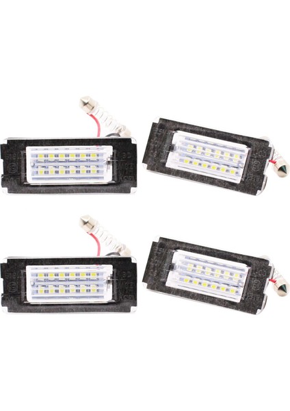 4pcs LED Numaralı Plaka Işığı Bmw Mini Cooper Için Hata Loser Plakası Işık Lambaları R56 2006 - 2012 (Yurt Dışından)