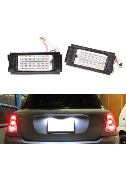 4pcs LED Numaralı Plaka Işığı Bmw Mini Cooper Için Hata Loser Plakası Işık Lambaları R56 2006 - 2012 (Yurt Dışından) modelleri