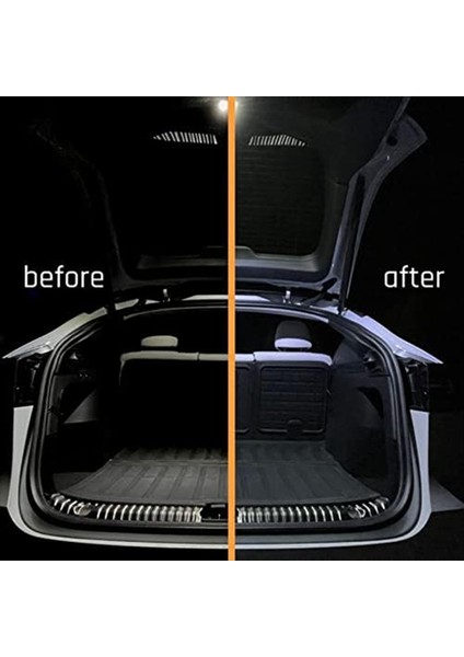 48 LED Bagaj Işık LED Pc Abs Fiş ve Oyun Değiştirme Tesla Model Y 2021 ve Üstü Araba Iç Işığı (Yurt Dışından) fırsatları