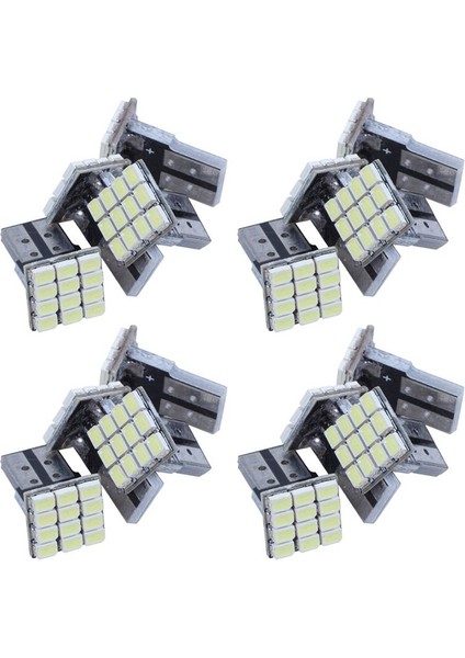T10 W5W Beyaz Canbus 1206 12 Smd LED 12V Ampul Lambası X16 (Yurt Dışından)