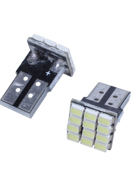 T10 W5W Beyaz Canbus 1206 12 Smd LED 12V Ampul Lambası X16 (Yurt Dışından) modelleri
