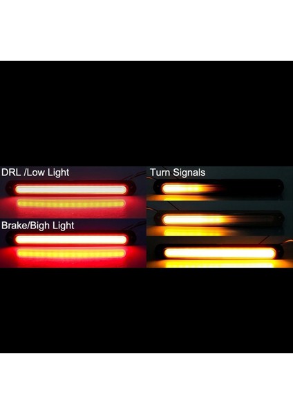 Araba LED Dinamik Dönüş Sinyal Işıkları 12V-24V Taygı Işık Uyarı Işık Lamp Olusu Rv Kamyon MK-021 A (Yurt Dışından) indirimleri