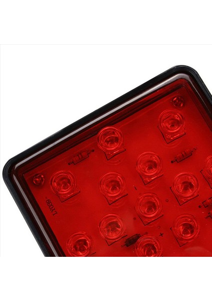 4x Kırmızı 15 LED 2 Inç Römork Kamyonu Hitch Tow Haul Alıcı Kapak Fren Işığı Pin 12V (Yurt Dışından) indirimleri