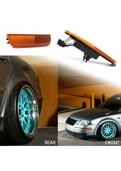 Otomobil Fender Yan Işıklar Sinyalleri Volkswagen Passat Için Tampon Işıkları B5 5 2001-2005 3B0945071 3B0945072 (Yurt Dışından) indirimleri
