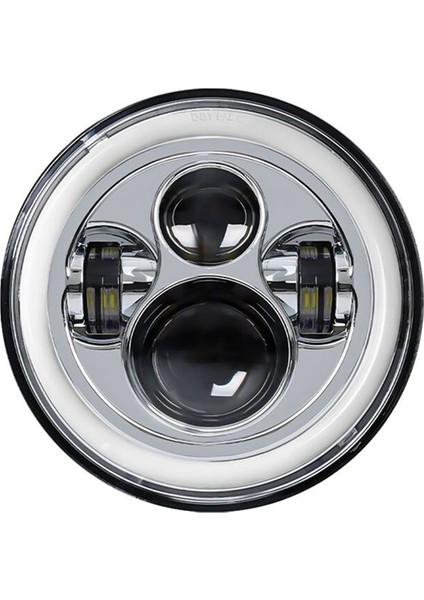 7 Inç LED Far Yüksek Düşük Kirli Projektör Sarı+Beyaz Road King Street Glide Ultra Klasik Glide V-Star 1100 (Yurt Dışından) fiyatları