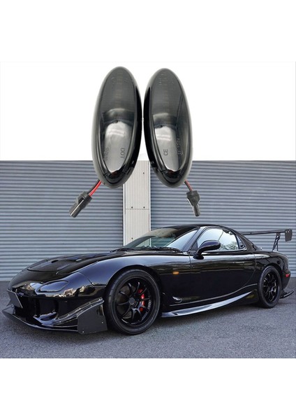 Araba LED Ön Yan Işaretli Işıklar Mazda Protege Mx-6 Tabrük B33P51120A 631913762A (Yurt Dışından) modelleri