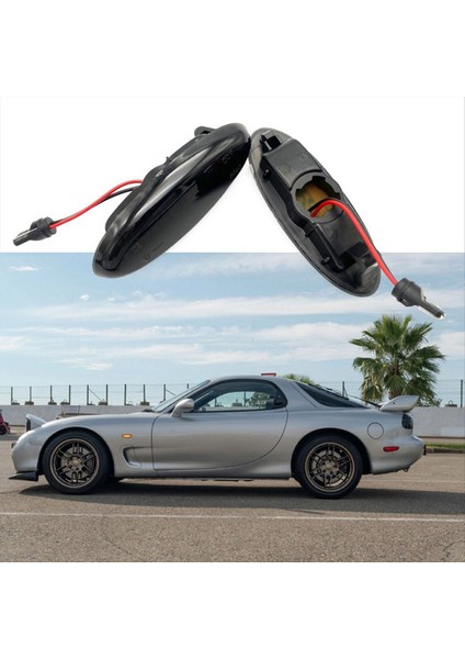 Araba LED Ön Yan Işaretli Işıklar Mazda Protege Mx-6 Tabrük B33P51120A 631913762A (Yurt Dışından) fırsatları