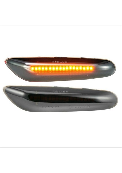 DC12V Akışlı Çamurluk Yan Işık Getirme Yan Dönüş Sinyal Işığı Bmw 1/3/5 Serisi E46 E60 E87 E90 X1 Için Uygun Araba Için (Yurt Dışından)