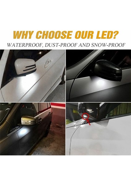 Araba Birikintisi Işığı ve Dinamik Arka Ayna LED Dönüş Sinyal Işığı Mercedes Benz W204 Cla A B C E S Sınıfı W176 W212 (Yurt Dışından) modelleri