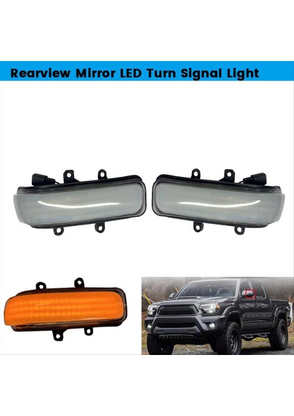 1paır Arar Deplıve Mırror Toyota Rav4 Için LED Sinyal Işığı 4runner Noah Voxy Tacoma Highlander Alphard 2008-2013 B (Yurt Dışından) fırsatları