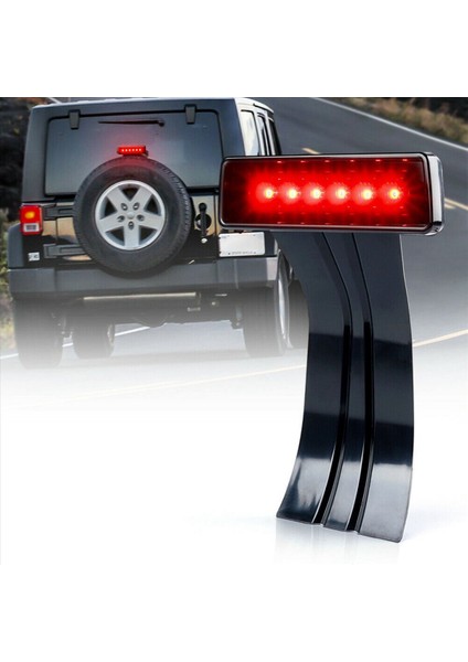3x Araba LED Üçüncü Fren Işıkları Jeep Wrangler Jk 07-18 Için Yüksek Montaj Durdurma Işıkları (Yurt Dışından) modelleri