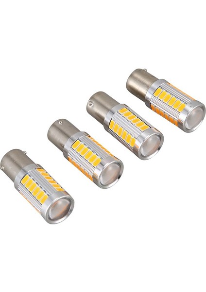 40PCS Amber 1156PY BAU15S PY21W LED 33SMD Araç Kayası Fren Ters Sinyal Ampul Y (Yurt Dışından) modelleri