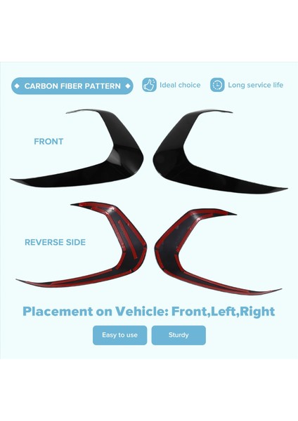 2pcs Araba Far Göz Kapağı Işık Kaş Lambası Dekorasyonu Bmw Mini Aceman E/se 2024+ (Yurt Dışından) indirimleri